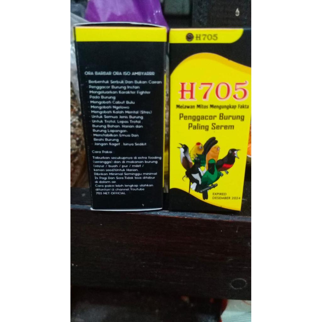 Vitamin Penggacor Semua Burung H 705 Net Official