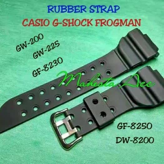 Terlaris Tali Strap CASIO G-SHOCK FROGMAN DW-8200 TALI JAM CASIO FROGMAN SALE