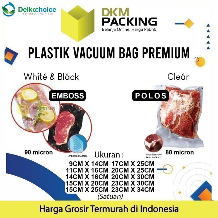 Vacuum Bag Makanan Plastik Vacuum Bag PREMIUM TERMURAH