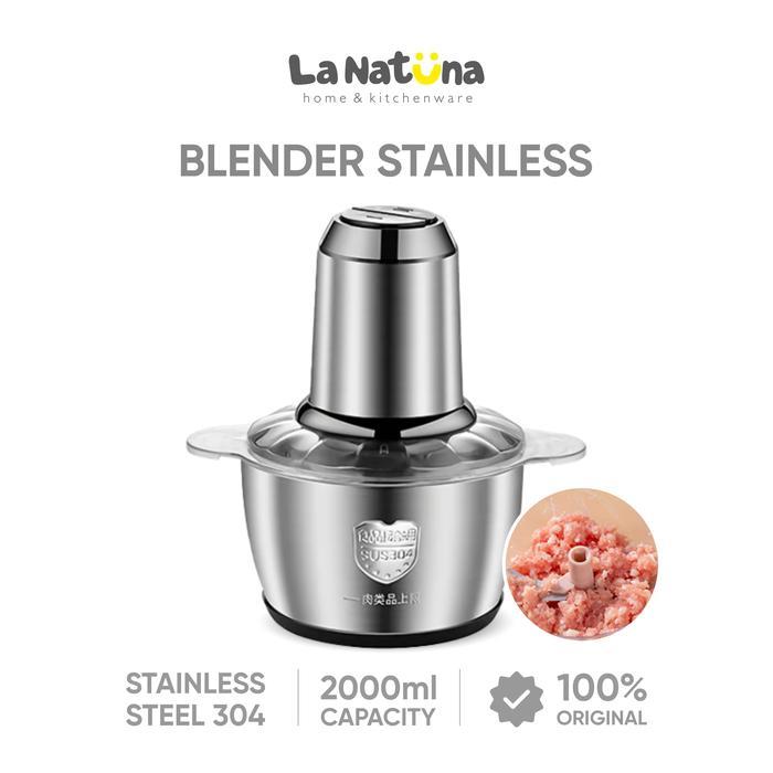 Philips - Ln-3061 Chopper Blender Daging Penggiling Meat Blender Elektrik Stainless