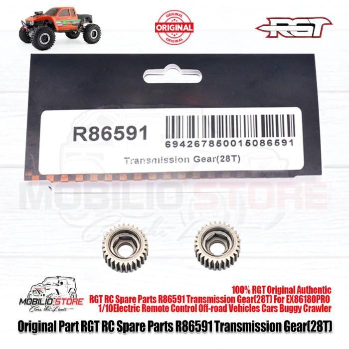 SPARE PART ORIGINAL TRANSMISSION GEAR (28T) RC RGT EX86180 #R86591