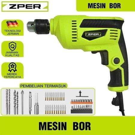 ZPER Mesin Bor 400 Watt Otomatis Mata Bor Stop dengan Kecepatan Lambat dan Cepat ZP018