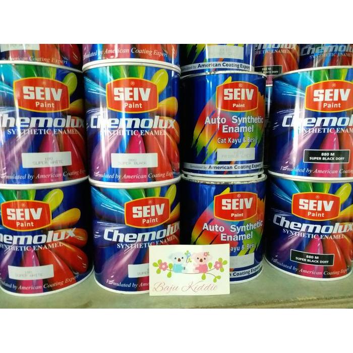CAT MINYAK BESI KAYU SEIV 1 KG (MJS KILO CAT WARNA PINTU JENDELA KUSEN