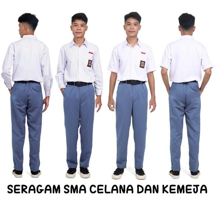 Bolum Setelan seragam SMP SMA laki laki / seragam sekolah SMP SMA laki laki