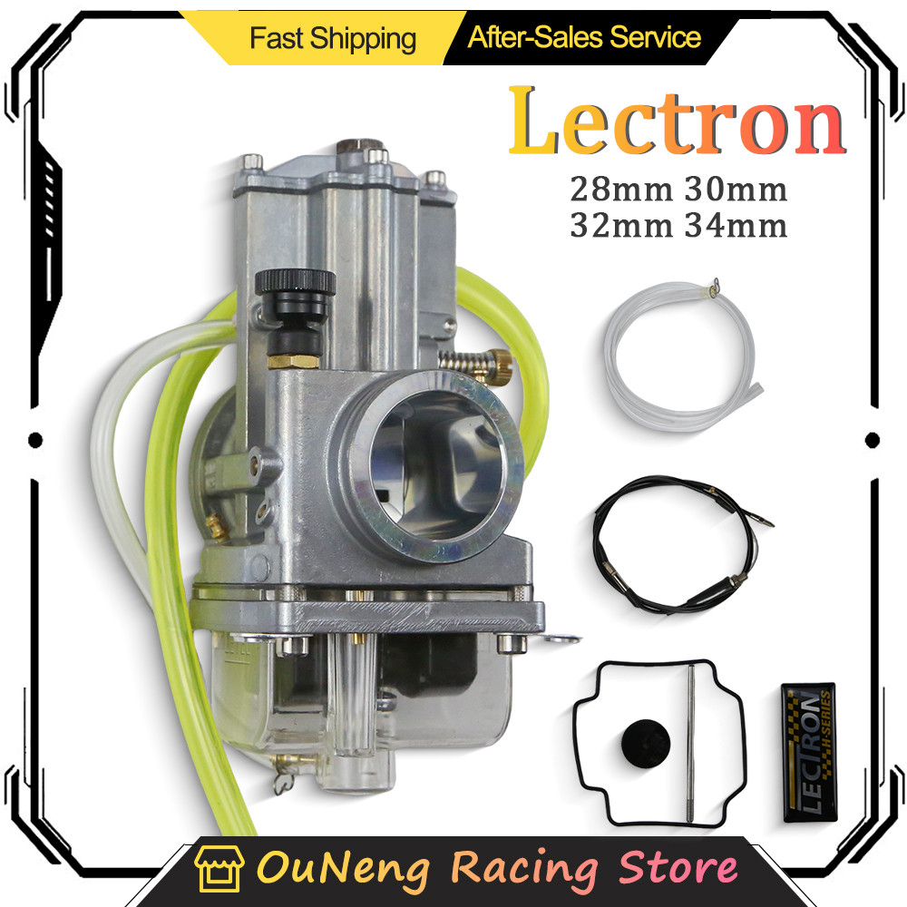 TERBARU For Lectron YZ250 KTM250 CR250 TRX250 RM250 Universal Carb Motorcycle Carburetor 28 30 32 34