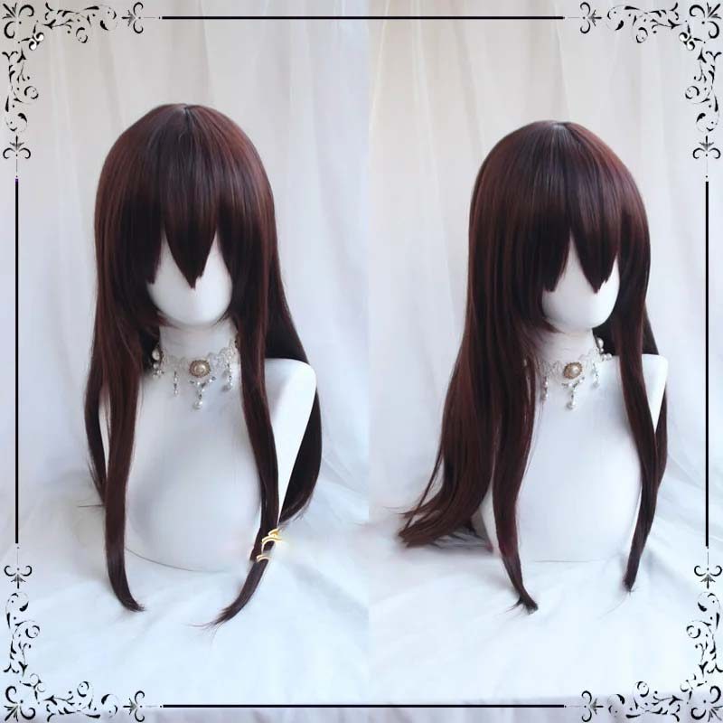 Hakurei Reimu Wigs Touhou Project Lia Scarlet Cosplay Wig Long Resistant Synthetic Hair For Women