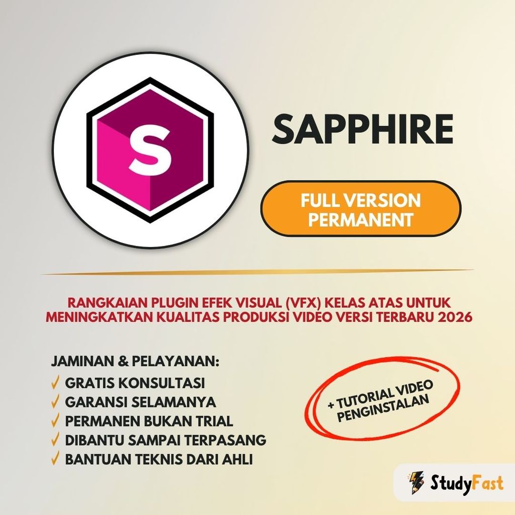 Boris FX Sapphire 2026 (AE/PR/PS/LR/OFX) Original Permanen (WIN & MAC) + Tutorial