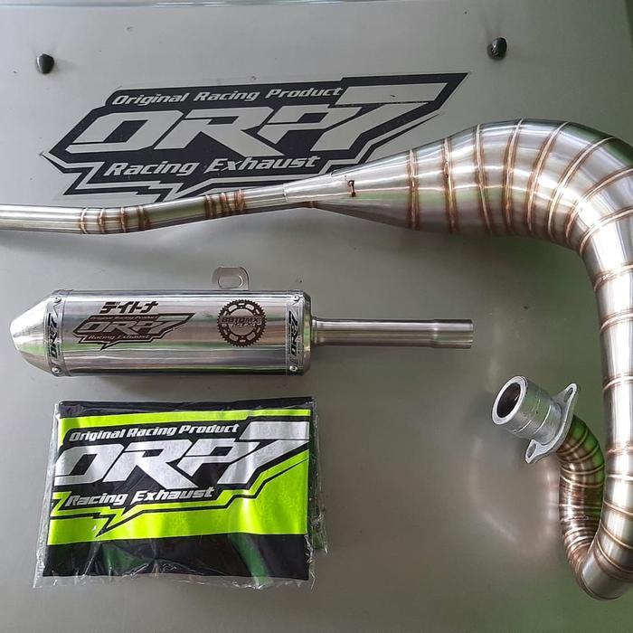 Knalpot Ts125 Stainless Knalpot Racing Ts125 Original Produk Orp7