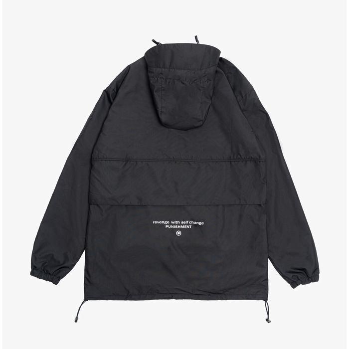 Gropcore Jacket Waterproof Choral Black- Jaket Gropcore Water Reppelent Outdoor Jacket Sport