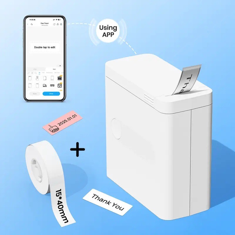 Popular Portable Mini Label Thermal Printer Pocket Printer Portable Printer