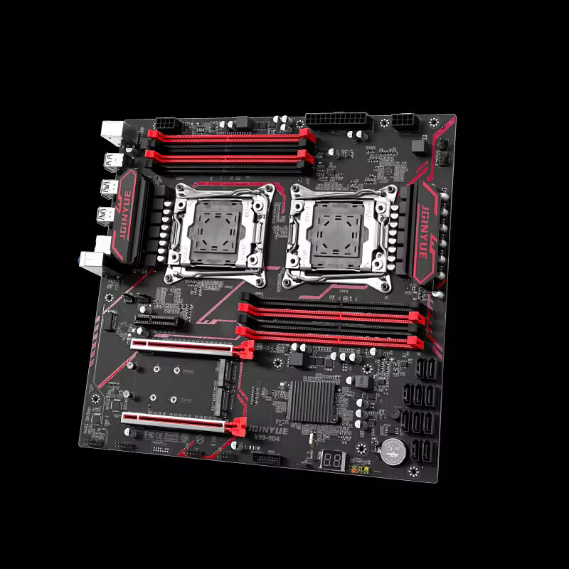 X99 Dual Motherboard CPU LGA 2011-3 Supports Xeon E5 V3 V4 CPU DDR4 Memory Eight Channels Dual