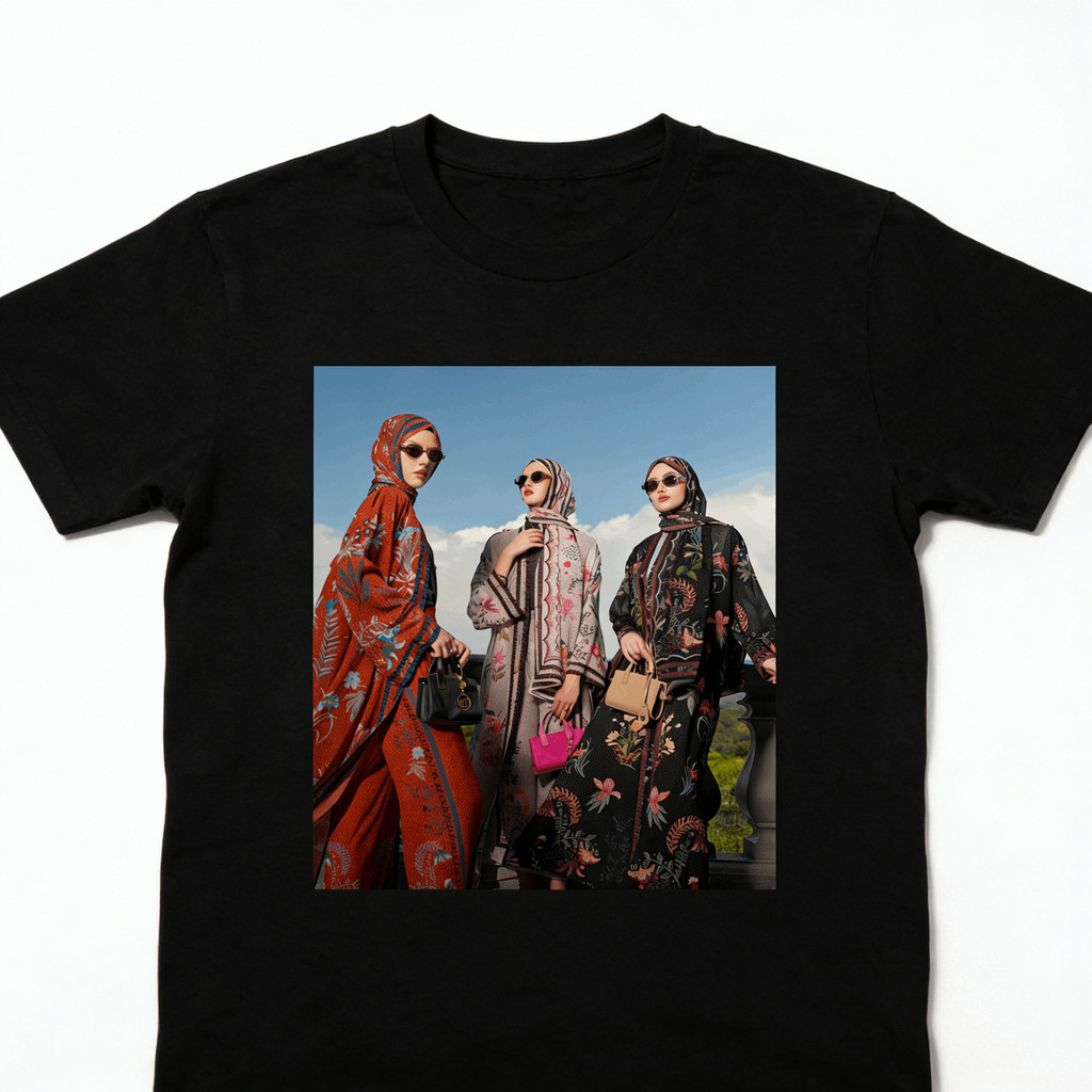Kaos Unisex Katun 220g Lengan Pendek Kerah Bulat 24s Nyaman Lembut T-Shirt Distro Atasan Panjang Com