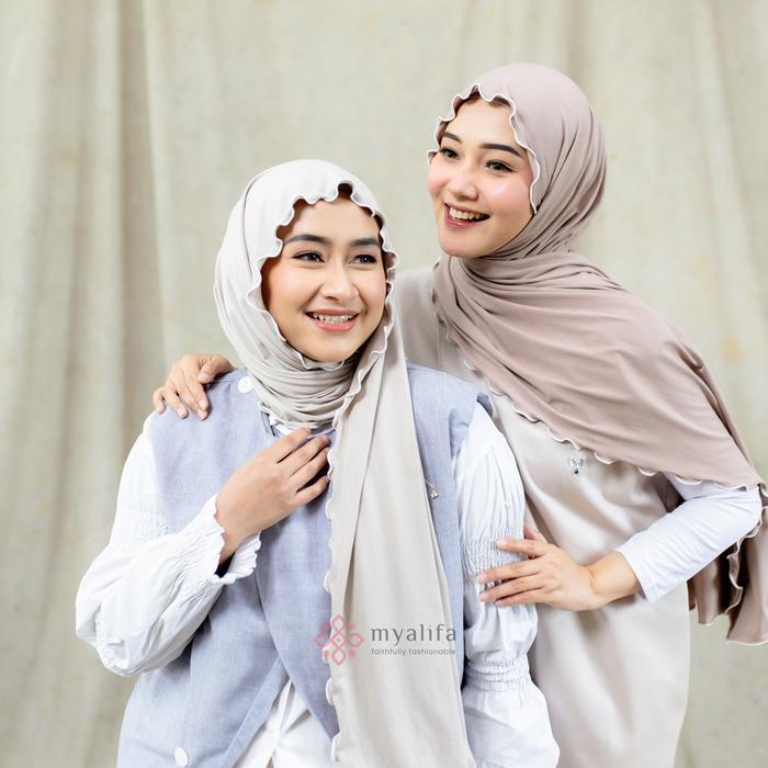 Pashmina Shawl Pakistan Kaos Rayon Pashmina Aira Rayon Meleyot Pashmina Kriwil Pasti Diskon