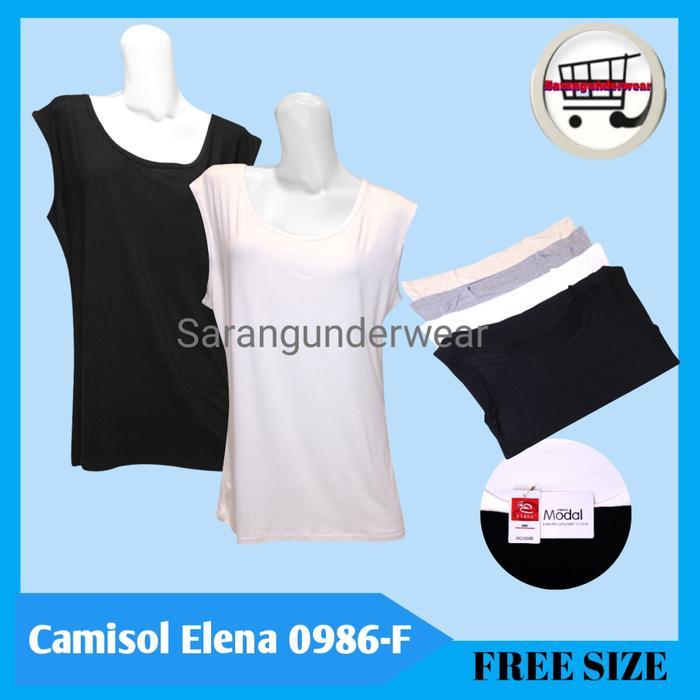 Termurah Camisol wanita jumbo Elena 0986 Free size isi 1pcs Modal Lenzing Paling Laris