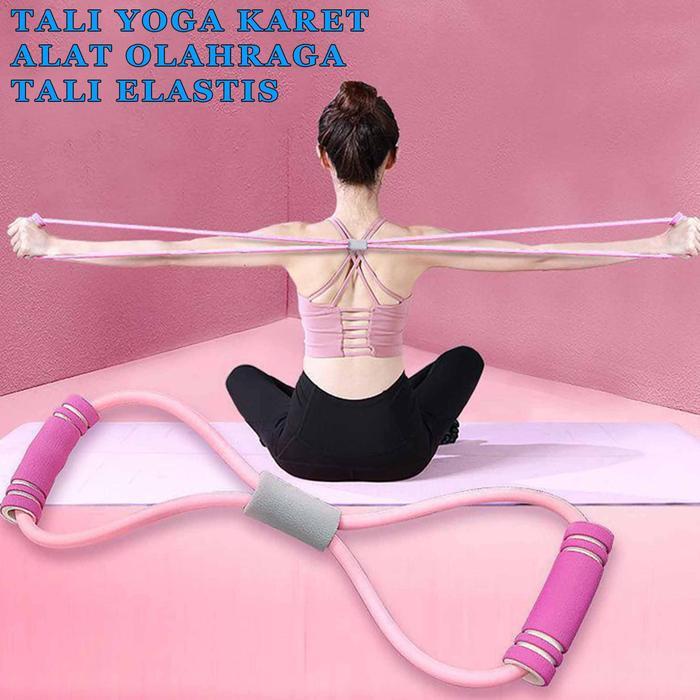 Tali Karet gym / Alat Sit Up gym / Alat Otot Tangan / Alat Olahraga Pria Wanita