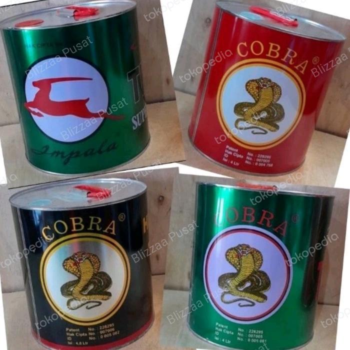 kbr Thinner ND 5ltr Cobra Merah Tiner Cobra Hijau Thiner Cobra Hitam Thinner Impala 5 liter Thinner