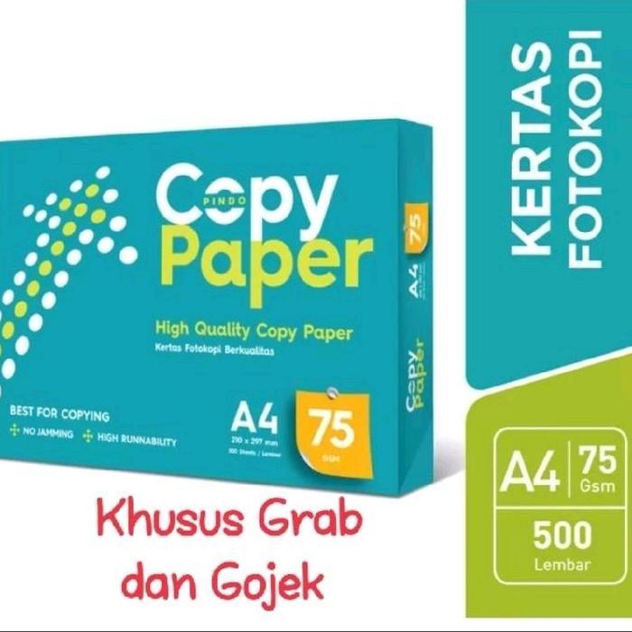 Kertas A4 75 Gram Copy Paper 1Box ( 5Ream)