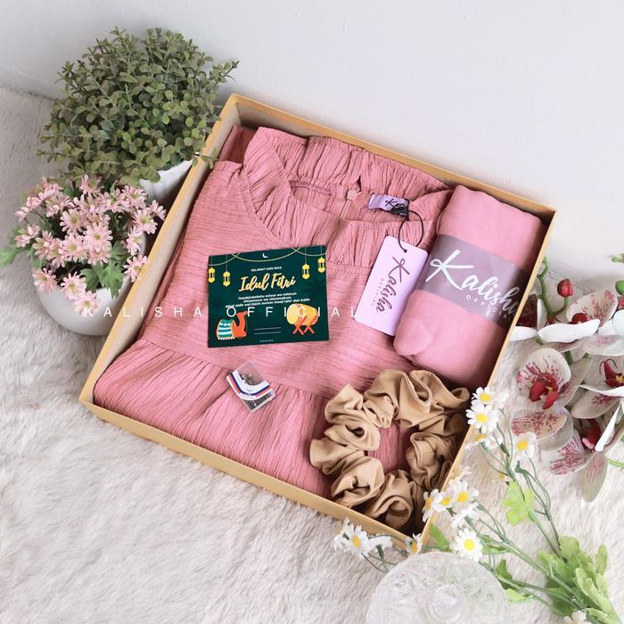 Hampers Lebaran Atasan Blouse Dewasa Baju Panjang Wanita Muslim Remaja HampersKadoKalisha