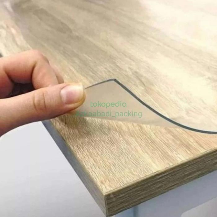 Plastik Mika Pvc Taplak Meja 3Mm 65Cm X 200Cm Original