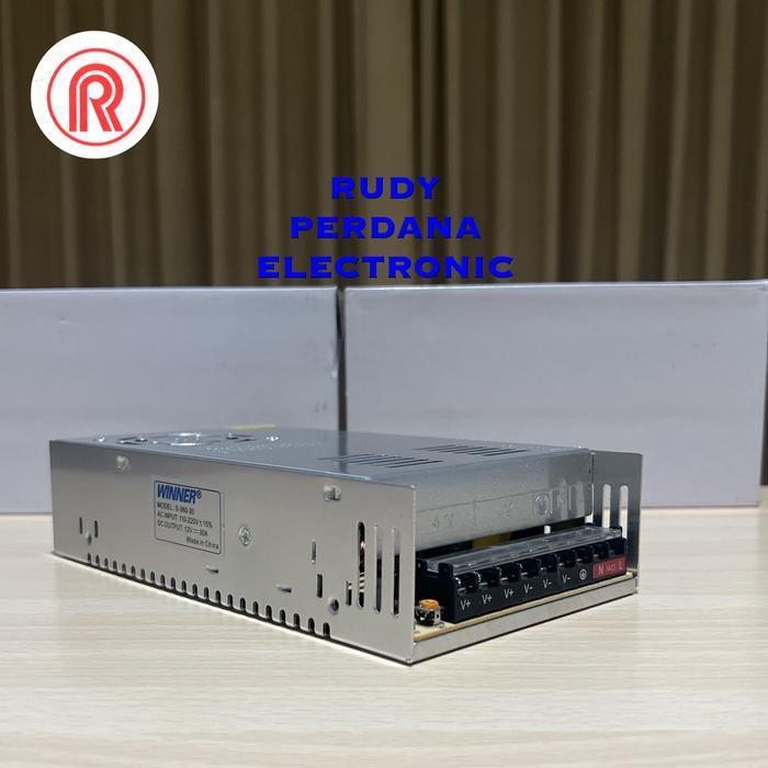 ADAPTOR POWER SUPPLY PSU TRAFO SWITCHING 12V 30A 12 VOLT 30 AMPERE FAN