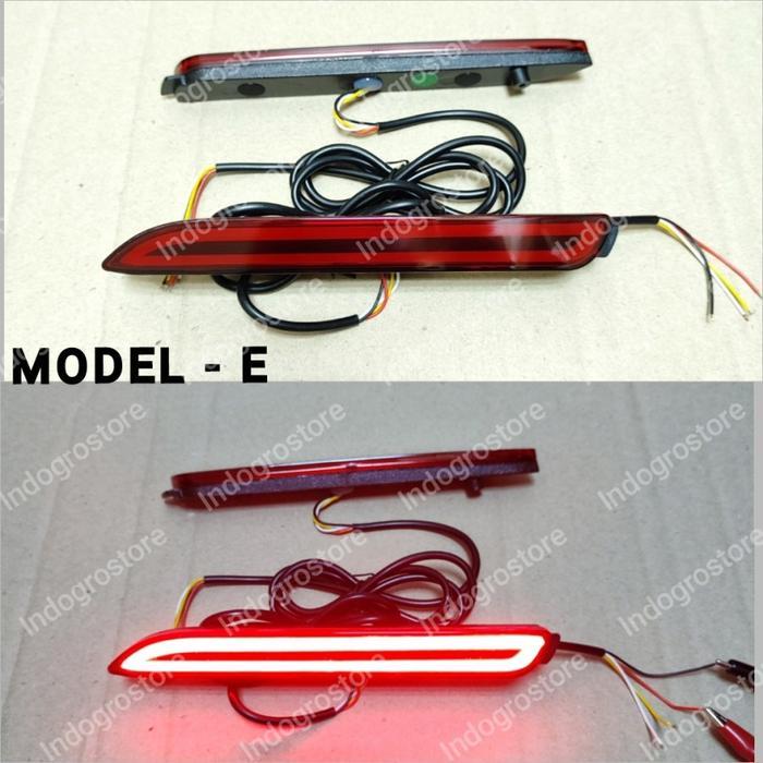 "New" Lampu LED Reflektor Bemper Belakang Mobil Grand Innova 2009 2010 2011 2012 2013 2014 2015