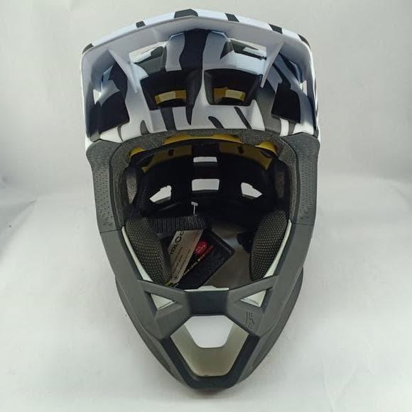 Helm Sepeda Mtb Fox Proframe Mips Zebra