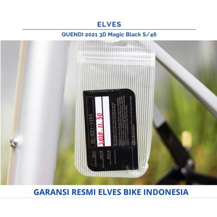 Frame Sepeda Roadbike Elves Quendi 2021 Magic Black S 46