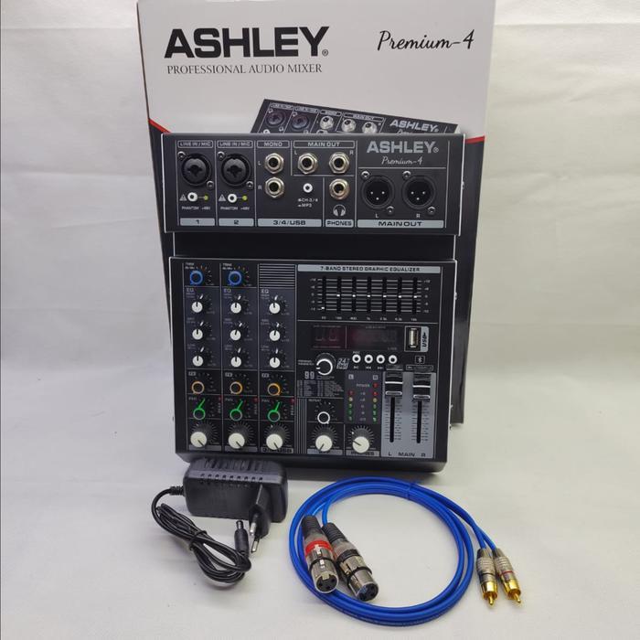 mixer audio ashley premium 4 original 4 chanel