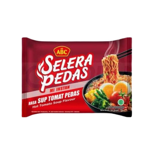 ABC MIE SELERA PEDAS SUP TOMAT PEDAS 70 GR