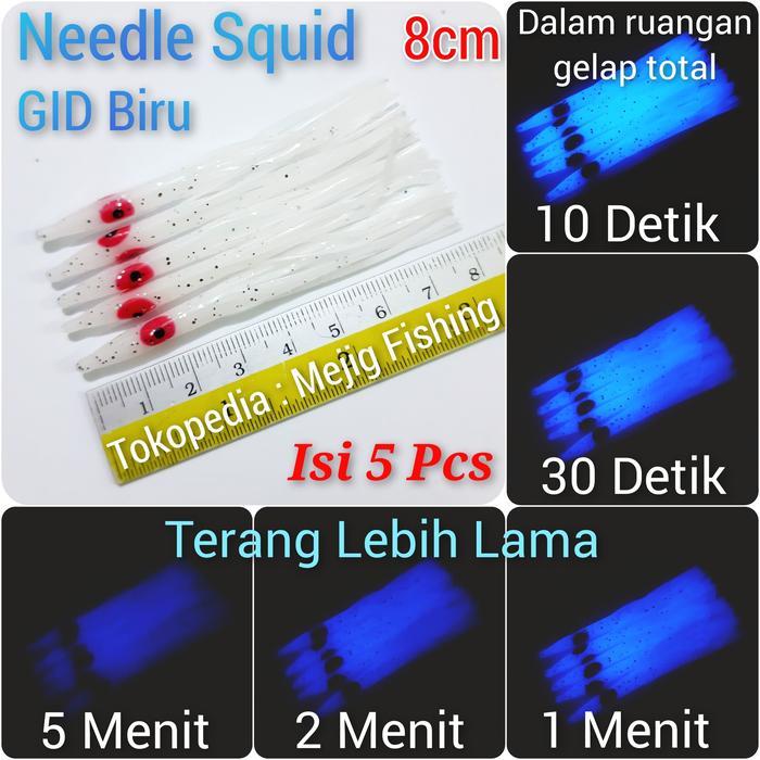 UMPAN CUMI KARET GID SOFTLURE RUBBER SQUID OCTOPUS UTK ASSIST HOOK JIG