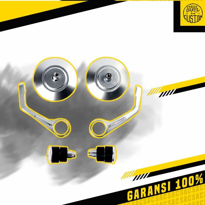 Spion / Spion Bar end / W175 / XSR 155 / Spion Custom CNC Silver