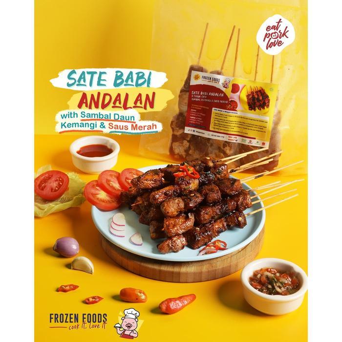 Sate Babi Andalan (Frozen Foods 5 Tusuk) - Sate Babi Manis