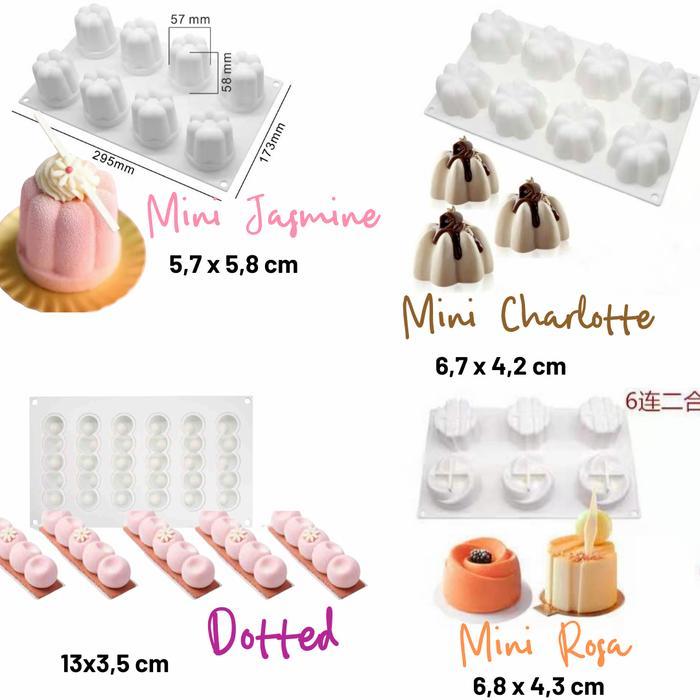 Cetakan Silikon Motif Cetakan Silikon Entremet Entremet Cake Silicone