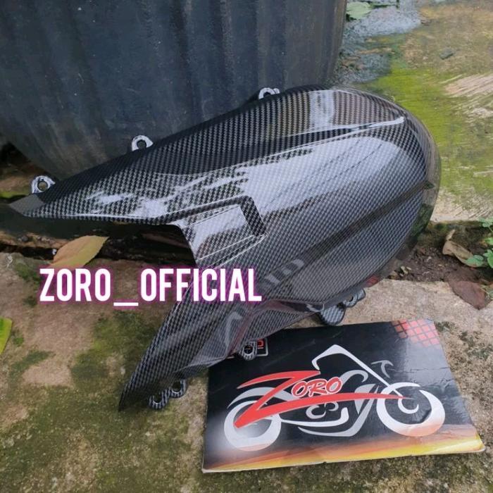 Murah Cover Tutup Cvt Carbon Beat New Deluxe / Beat Street New 2020-2024 Zoro Terlaris
