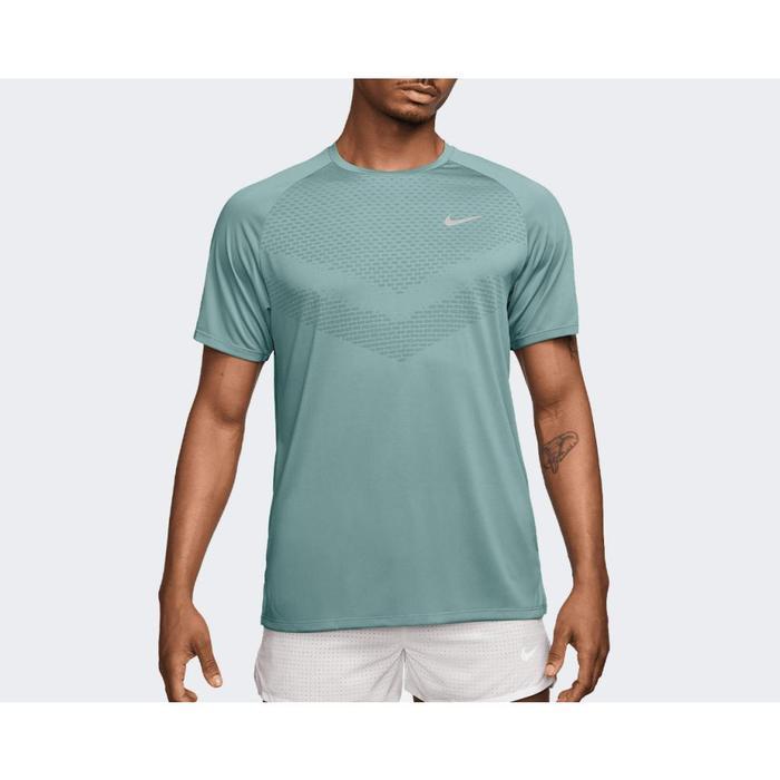 BAJU LARI PRIA NIKE STRIDE DRI-FIT ADV SHORT SLEEVE GHOST - HV5204-017