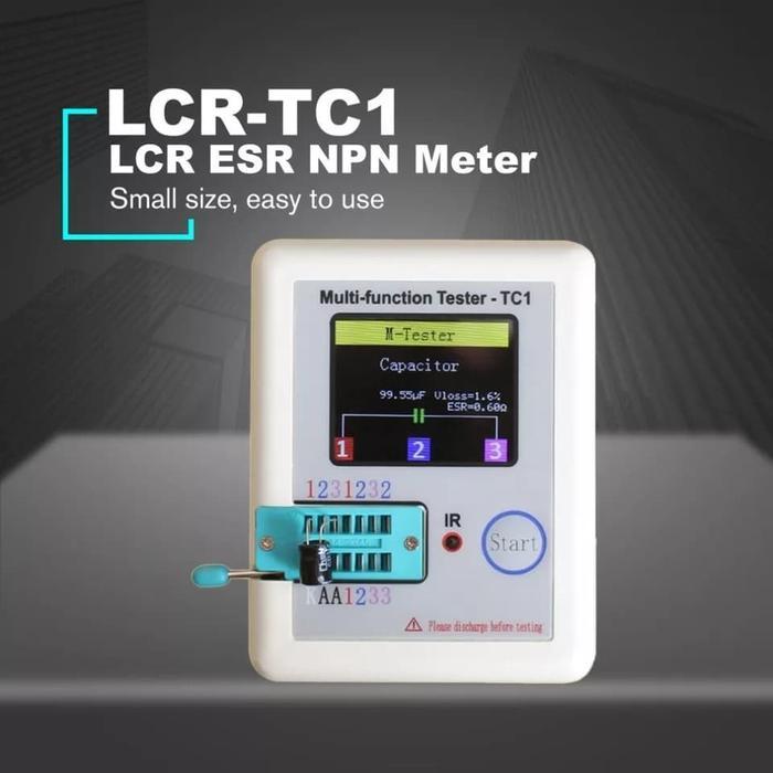 Lcr Tc1 Tft Backlight Transistor Tester Diode Triode Meter Npn Pnp Esr