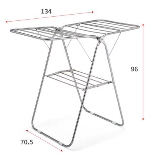 Jemuran pakaian lipat outdoor dan indoor jemuran bajuclothesdryingrack