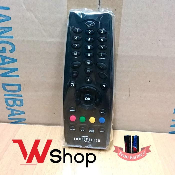 Ready REMOT/REMOTE RESIVER PARABOLA INDOVISION, TOP TV - ORI/ORIGINAL