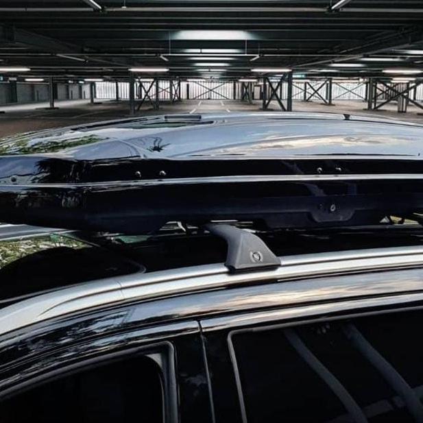 Gercep Paket Roof Box / Roofbox Solitaire + Cross Bar Otorack Terlaris