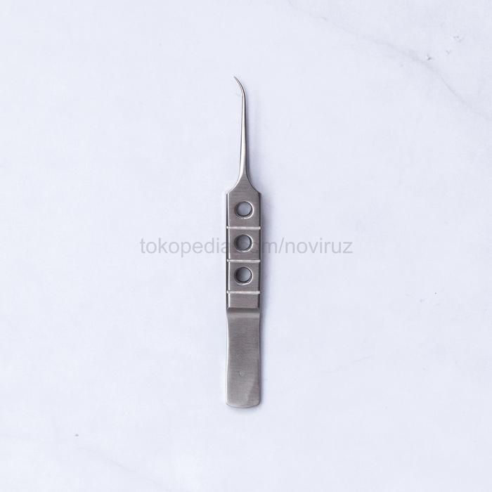 Ready Tying Tweezer Curved / Forcep Microsurgery ophthalmic instrument