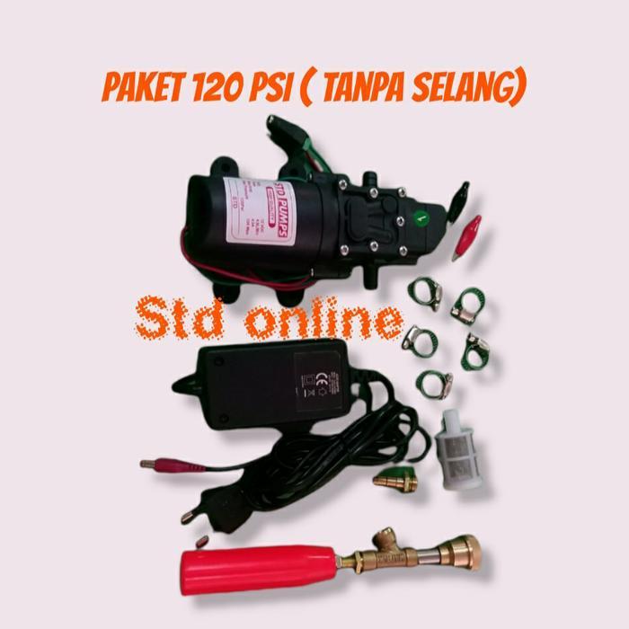 Paket Alat Steam Cuci 120 Psi ( Tanpa Selang ) Doorsmears Steam Cuci Motor / Cuci Ac