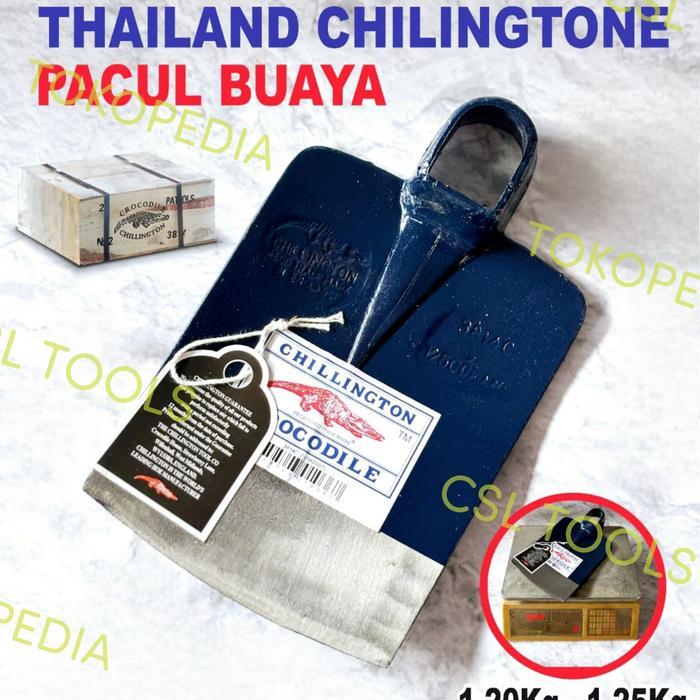 Pacul Buaya Asli Original / Pacul Asli Cap Crocodile / Cangkul Cap Buaya Asli Thailand