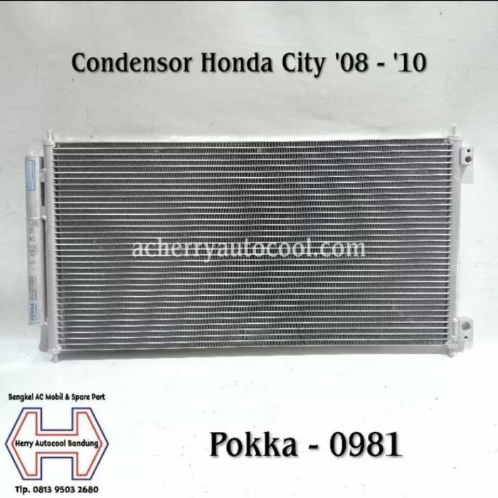 Condensor Kondensor Radiator Ac Mobil Honda City 2008-2010