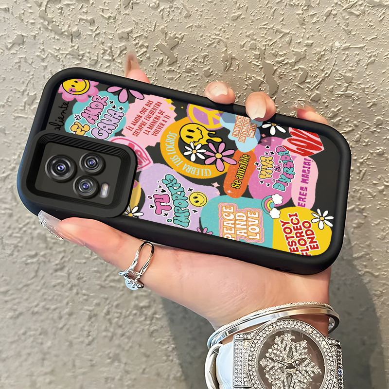 Casing Hp VIVO V20 VIVO V20 Pro Case Casing Label warna pola Kasus HP Tangga Langit Mewah Silikon So