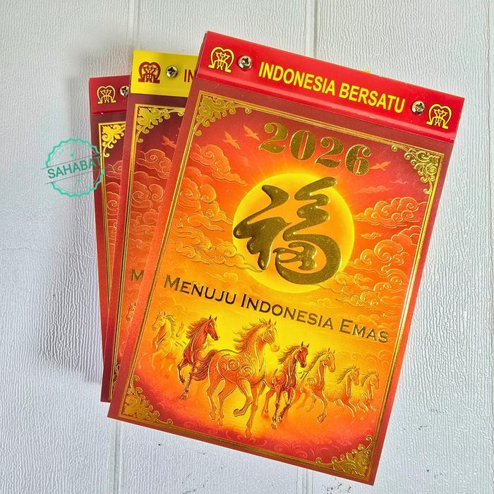 KALENDER HARIAN SOBEK 2026 MENUJU INDONESIA EMAS TAHUN 2026 / KALENDER 2026 /KALENDER MURAH Kertas