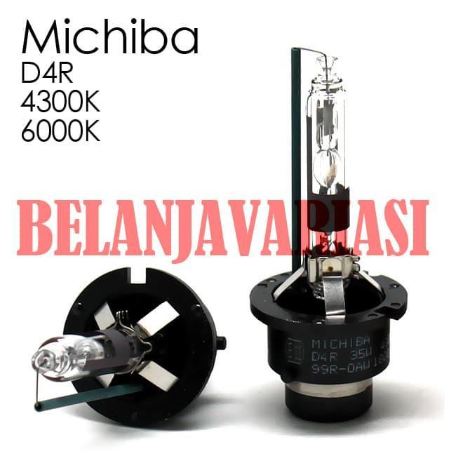 Michiba D4R Hid Bohlam Mobil 4300K 6000K