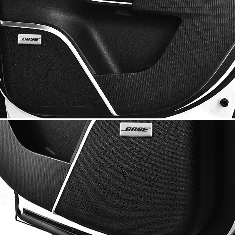 Harman Kardon BOSE badge 3D car audio stickers for mercedes-benz W213 W212 W220 W221 W222 W108 W126