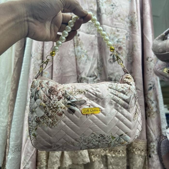 Mukena Traveling sutra motif premium 2in1 Mewah Muslim Dewasa Mukenah