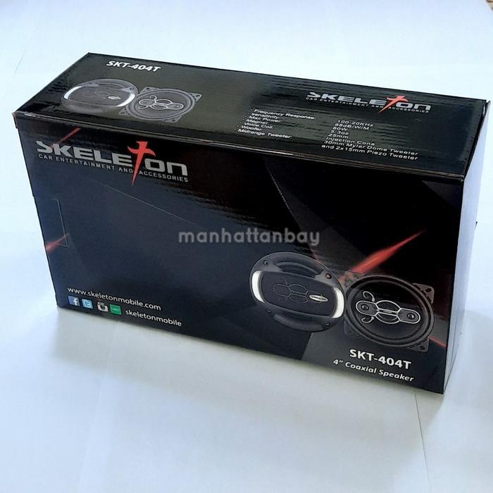 (COD) Speaker Mobil Coaxial 4 Inch Skeleton