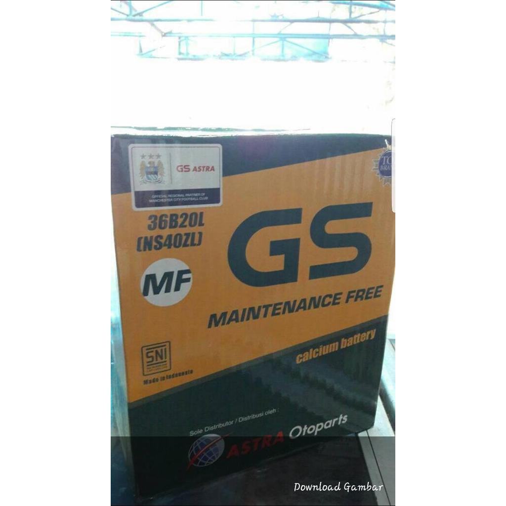 Aki Kering Ns 40 Gs Astra Original Aki Mf Gs Astra Original